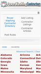 Mobile Screenshot of powerwashingcontractors.com